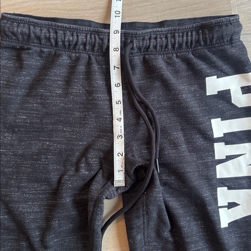 Victoria's Secret PINK Black and White Joggers. Sz S - Picture 5 of 8